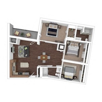 3B floor plan